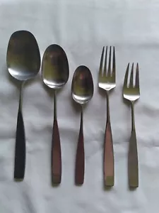 Tenedor de ensalada de cena Bedford Towle Lauffer para servir sopa cucharadita ELECCIÓN - Imagen 1 de 7