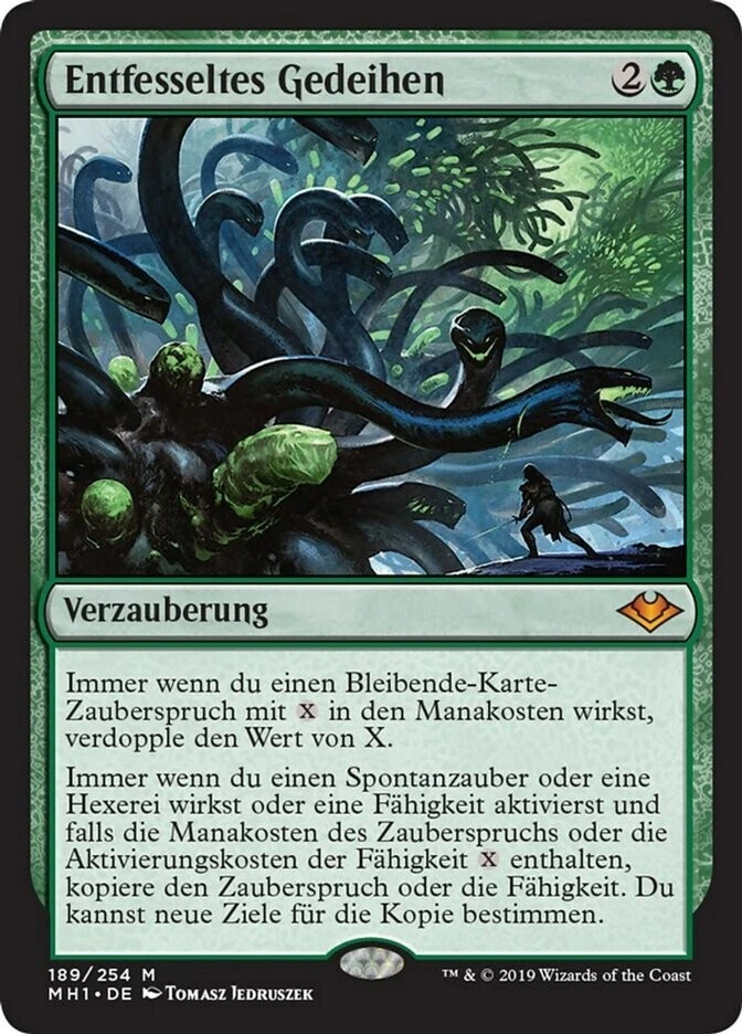 1X NM Unbound Flourishing (Entfesseltes Gedeihen) GERMAN Modern Horizons - Image 1 of 1