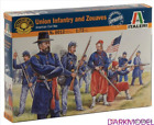 Italer Model It-6012S 1/72 American Civil War Union Infantry And Zouaves