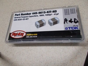 Digi-Key 455-9015-KIT-ND SMD Capacitor Assortment Prototyping Kit - Picture 1 of 4