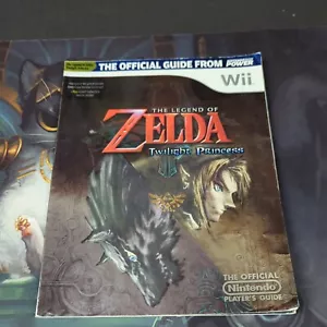 Legend of Zelda Twilight Princess offizieller Nintendo Power Player-Leitfaden mit Poster - Bild 1 von 12