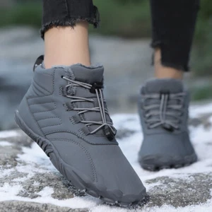 Non-Slip Waterproof Barefoot Shoes Soft Warmer Snow Boots Keep Insulated - Picture 1 of 15
