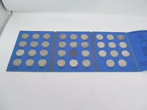 34 Benjamin Franklin Silver Half Dollar 1948 to 1963 lot blue book - Picture 1 of 10