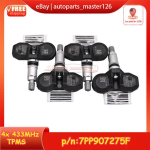 Tire Pressure Sensors TPMS 7PP907275F For Porsche Cayenne Cayman 911 918 433MHz - Picture 1 of 13