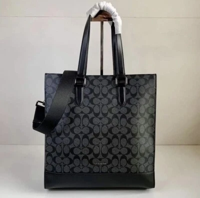 NWT Coach Graham Structured Tote In Signature Canvas C3232 - Image 1 of 4