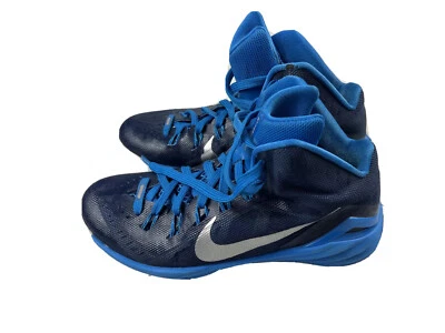 Zapatos de baloncesto Nike Hyperdunk 2014 para mujer azul/plateado 653484-403 talla 8 Foto 1 de 4