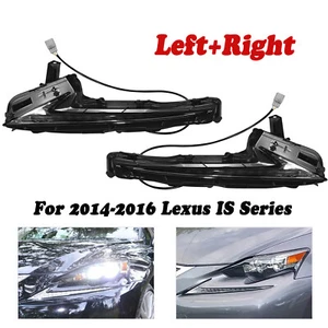 For 2014-2016 Lexus IS250 300 350 Pair LED Daytime Running Lights LH+RH DRL Lamp - Bild 1 von 14