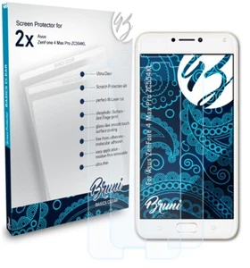Bruni 2x Pellicola Protettiva per Asus ZenFone 4 Max Pro ZC554KL - Foto 1 di 4