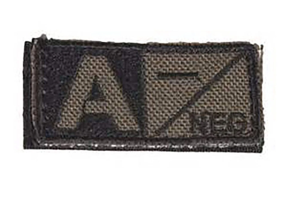 Parche Moral Tipo Sangre Cóndor A Negativo A- Oliva Drab/Negro 229A-001 Gancho Foto 1 de 1