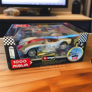 BBURAGO GOLD COLLECTION 1:18 FERRARI 250 TESTA ROSSA (1957) 1000 MIGLIA - Foto 1 di 3
