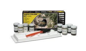 Woodland Scenics Earth Color Paint Kit C1215 - Picture 1 of 2