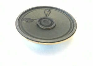 Mini Speaker telecom round frame paper cone 8 Ohm 1.0 W Φ50mm x 12mm part 2 pcs - Picture 1 of 4
