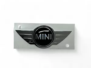 Mini Cooper S Front Hood Emblem New OEM 51140660106 2002-2008 R53 R52 - Picture 1 of 10