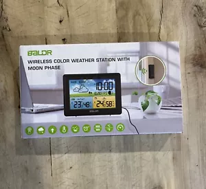 BALDR Wireless Color Weather Station With Moon Phase - Picture 1 of 8