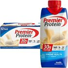 Premier Protein Shake, Vanilla, 30g Protein, 11 fl oz, 12 Ct. Free Shipping