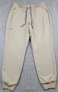 Pantalone Figs Donna XL Tan Beige Joggers Collezione Tecnica Coulisse Vita - Foto 1 di 15