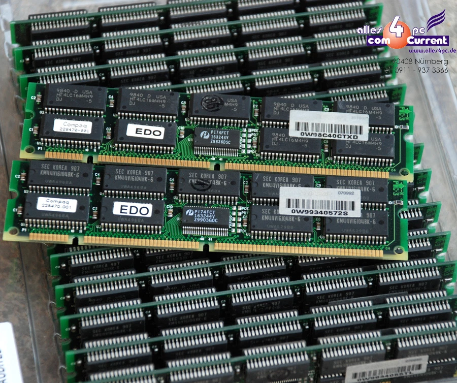 128MB Edo Dimm RAM Memory Compaq 228470-001 Proliant 6500 7000 1200 S56 - Image 1 of 1