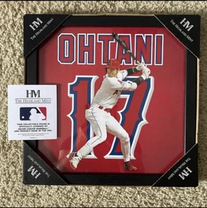 Shohei Ohtani Framed Photo The Highland Mint with COA 13” Square Angels Dodgers - Picture 1 of 10