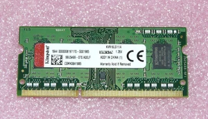 4GB DDR3L RAM PC3L-12800S Kingston KVR16LS11/4 Notebook memoria de trabajo - Imagen 1 de 2