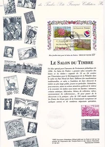 Document Philatélique 1er Jour : 51 1993 - Le Salon du Timbre - Imagen 1 de 1