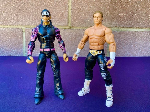 WWE Elite Jeff Hardy & Dolph Ziggler  WWF Cover