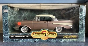 1957 Chevrolet “Bel Air”, American Muscle. 1/18 Scale - ERTL Collectables - Picture 1 of 5