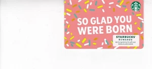 Starbucks-Karte ""Recycelt Winter 2021 Glad You Were"" PIN COVER INTAKT - Bild 1 von 1