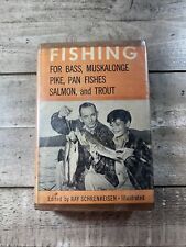 1950 Antique Outdoors Book "Fishing Lake and Stream" Illustrated