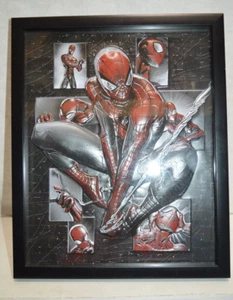 Spider-Man Marvel Shadow Box 3D Embossed Wall Art - Hobby Lobby - Picture 1 of 6