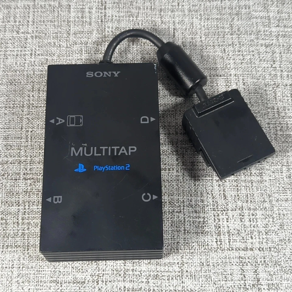 Genuine Sony Playstation 2 Multitap Multi Player Adapter SCPH-10090 Tested PS2 - Image 1 of 1