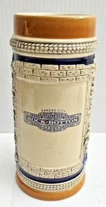 VINTAGE ORIGINAL GERZ DEUTSCHER KERAMIK STEIN BECHER ROCK BOTTON Kansas City - Bild 1 von 9