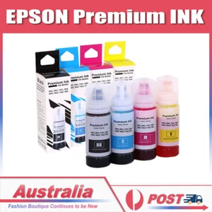 4x Ink Bottles Compatible for EPSON ET-2400 ET-2800 2803 ET2750 ET4800 ET2760 - Picture 1 of 9