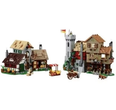 Medieval Town Square set 10332 by MINISO 3304PCS Building Bricks New Set Gift - Image 1 of 4