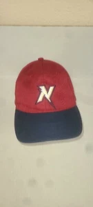 NW Arkansas Naturals MiLB Mütze Kappe verstellbarer Riemen hinten weinrot auf blau - Bild 1 von 6