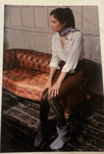 BRORA ZIP PENCIL SKIRT in 'Brick'. Pure Wool. Silk Lined. UK 10. - Picture 1 of 6