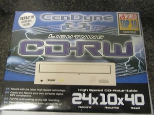 CenDyne Lightning CD-RW High Speed CD-wiederbeschreibbar 24x10x40 - NEU - Bild 1 von 7