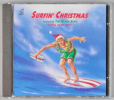 Surfin Christmas CD featuring The Beach Boys 1992 S21X-57830 Holiday Music Foto 1 de 3