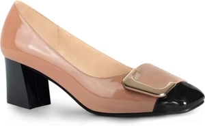 Nuevos zapatos de salón Ann Creek para mujer 'Angela' con hebilla para mujer elegantes tacón bajo - Imagen 1 de 5