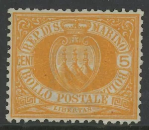 SAN MARINO, COMO NUEVO, #4, NG, GRAN CENTRADO - Imagen 1 de 1