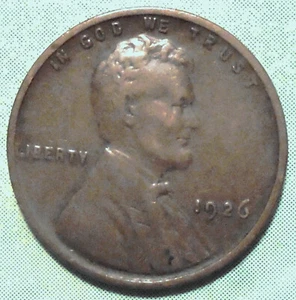 1926 Wheat Cent XF EXTRA FINE Brown PHILADELPHIA FuLL Wheats! Higher Grade COIN - Picture 1 of 2