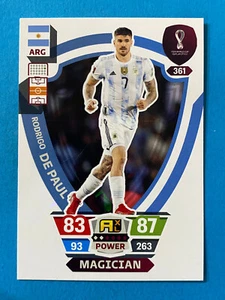 Panini Adrenalyn World Cup Qatar 2022 n.361 Rodrigo De Paul (Argentina) ⚪🔴 - Bild 1 von 1