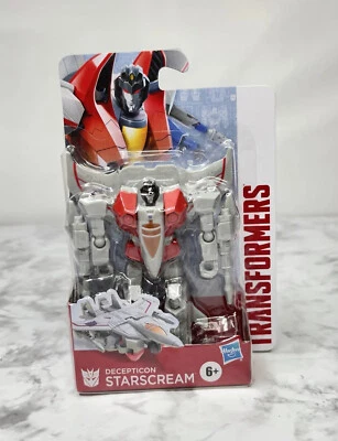 Hasbro Transformers Decepticon STARSCREAM 4” Action Figure, 6 Step - Image 1 of 2