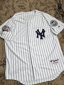 Maglia autentica New York Yankees Derek Jeter 2009 World Series taglia 52 XL - Foto 1 di 9