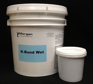 Mortier réfractaire ciment K-Bond humide 3000F céramique thermique forge en briques de feu 4 lb - Photo 1 sur 12