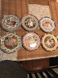 Heinrich Germany Villeroy & Boch 6 collection Plates - Picture 1 of 2