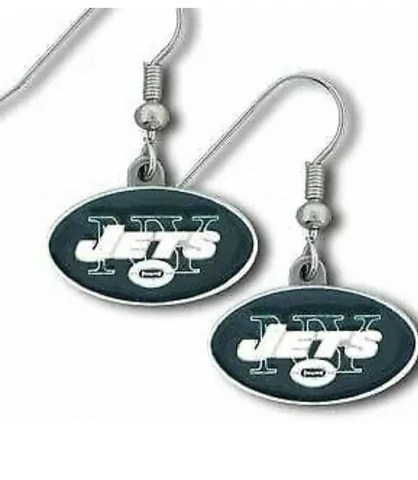 NFL New Yorks Jets dangle earrings Cover