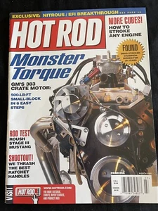 Hot Rod Magazine March 2002 Rat Rod Roadkill Pro Touring - Picture 1 of 2