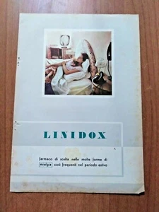 FARMACEUTICA 2 pagine pubblicità LINIDOX Aziende Chimiche Angelini Francesco - Foto 1 di 2