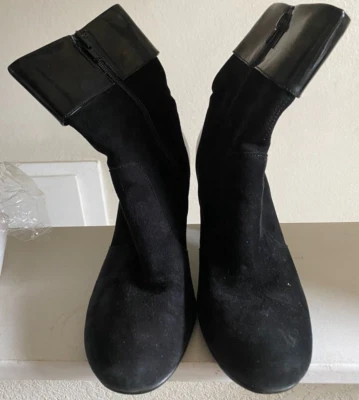 Women's Aerosoles Controle Tower Ankle Boots Booties Shoes Size 7 1/2M Black - Image 1 of 4