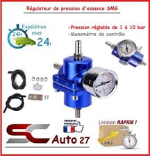 Régulateur de pression d'essence Réglable Bleu SMG pour GT/ST/RS/OPC/VTS/GTI ...